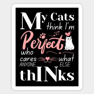 Purrfect Playfulness Magnet